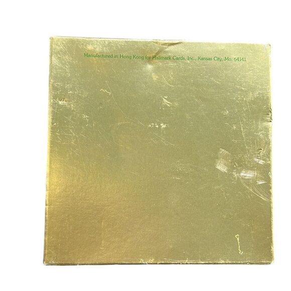 Vintage Hallmark Christmas Ornament 1979 The Downhill Run Squirrel Rabbit Sled - Picture 9 of 12